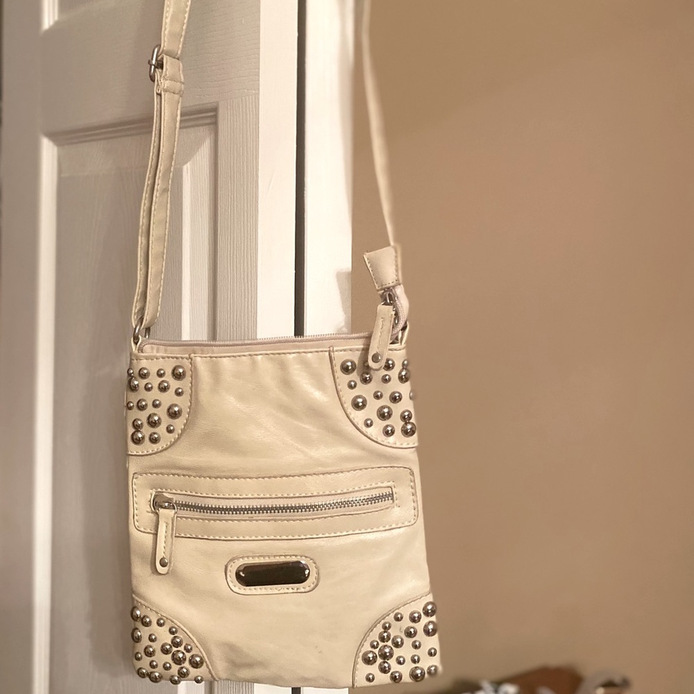 Studded crossbody purse